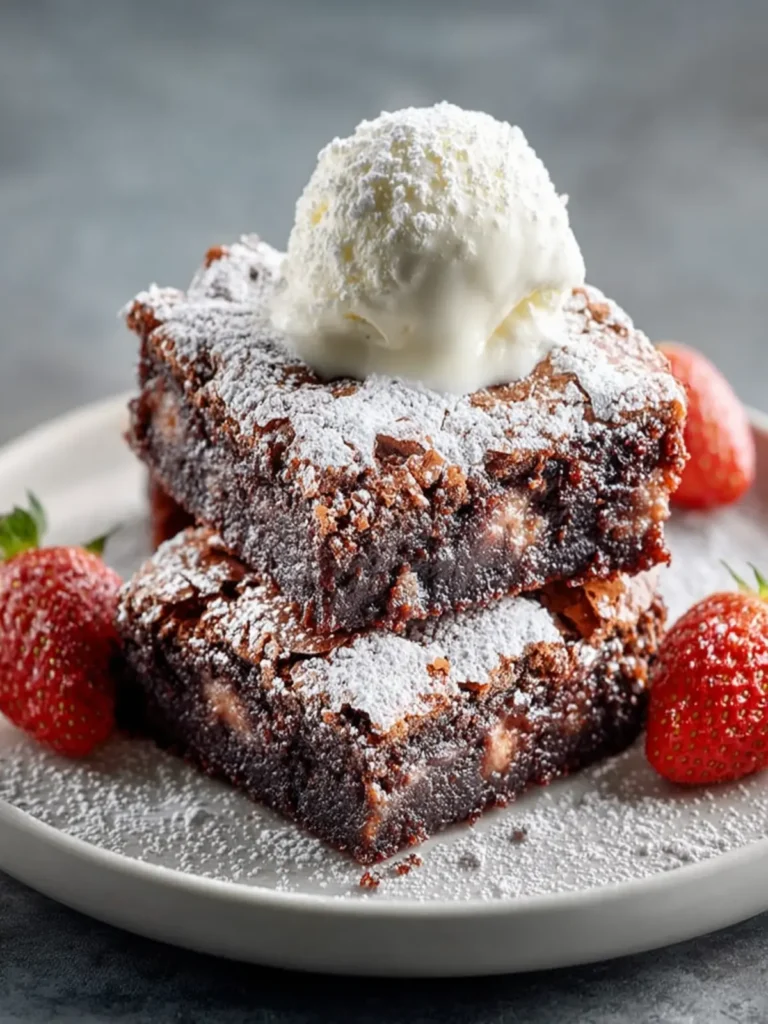 Easy Pine Cone Brownies Recipe First Image