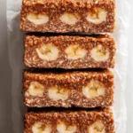 No Bake Oat Bars with Peanut Butter & Banana (High-Protein) First Image