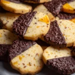 Chocolate Orange Shortbread Cookies – Delightful Treat First Image
