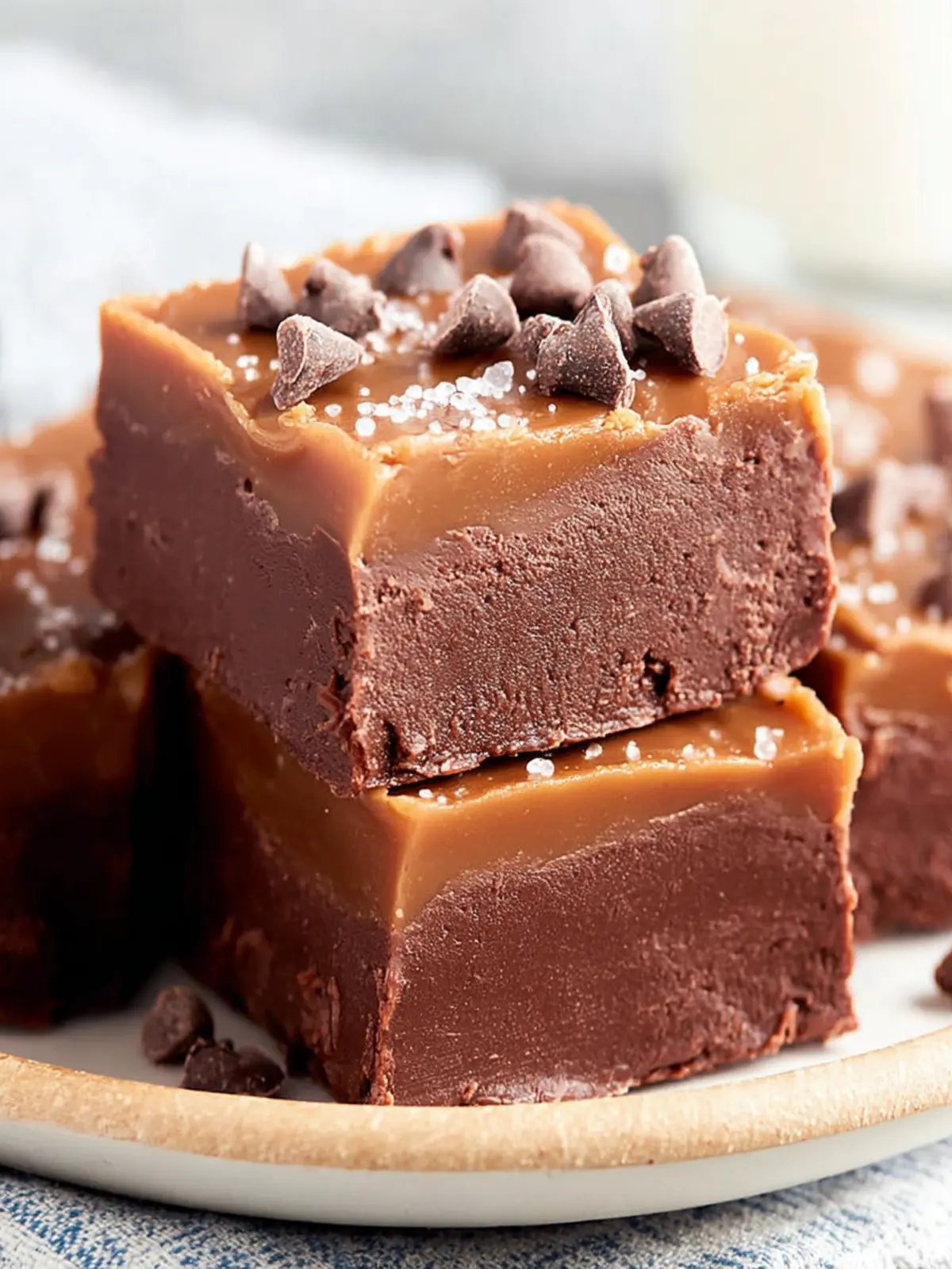 Chocolate Peanut Butter Fudge First Image