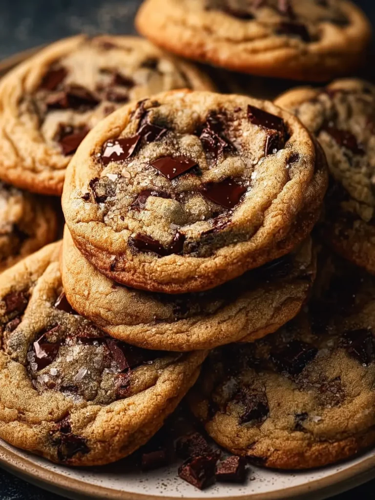 Perfect Bakery Style Chocolate Chip Cookies Recipe First Image