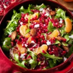 Best Christmas Salad with Pomegranate First Image