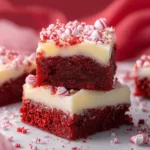 Valentines Day Red Velvet Cookie Bars – A Sweet Delight First Image