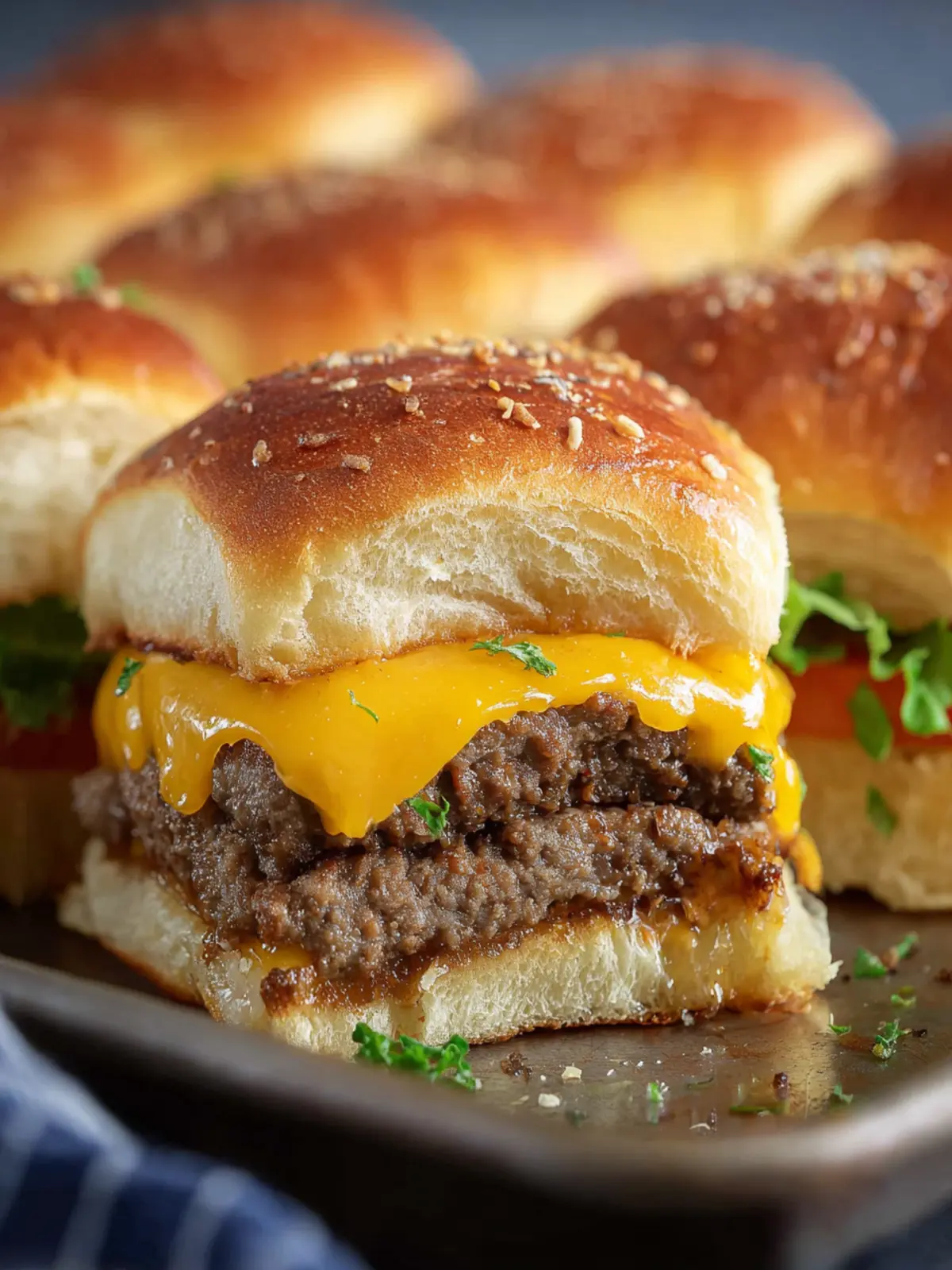Cheeseburger Sliders First Image