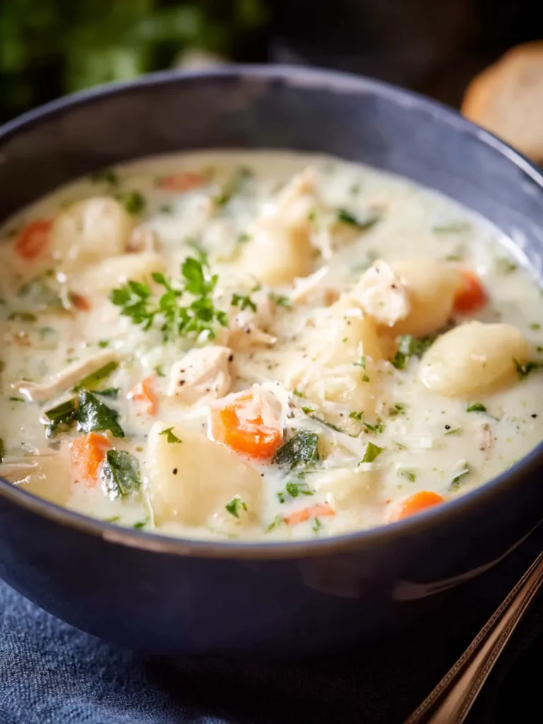 Chicken Gnocchi Soup First Image