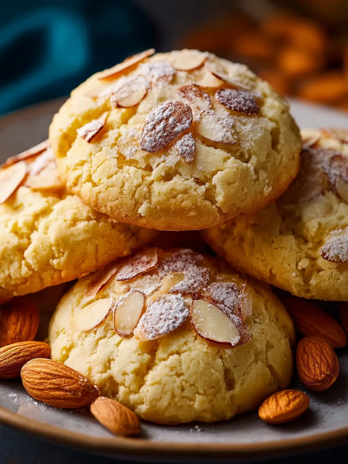 Italian Almond Ricotta Cookies First Image