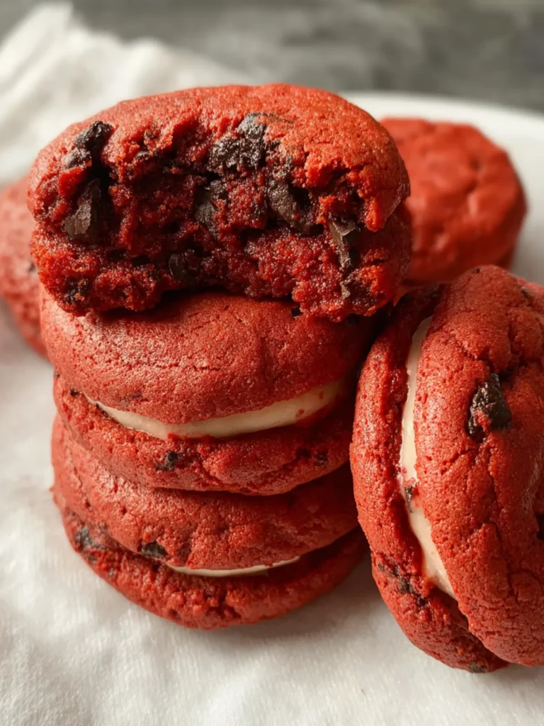 Stranger Things Red Velvet Oreo Cookies Recipe First Image