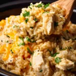 Slow Cooker Chicken and Rice First Image