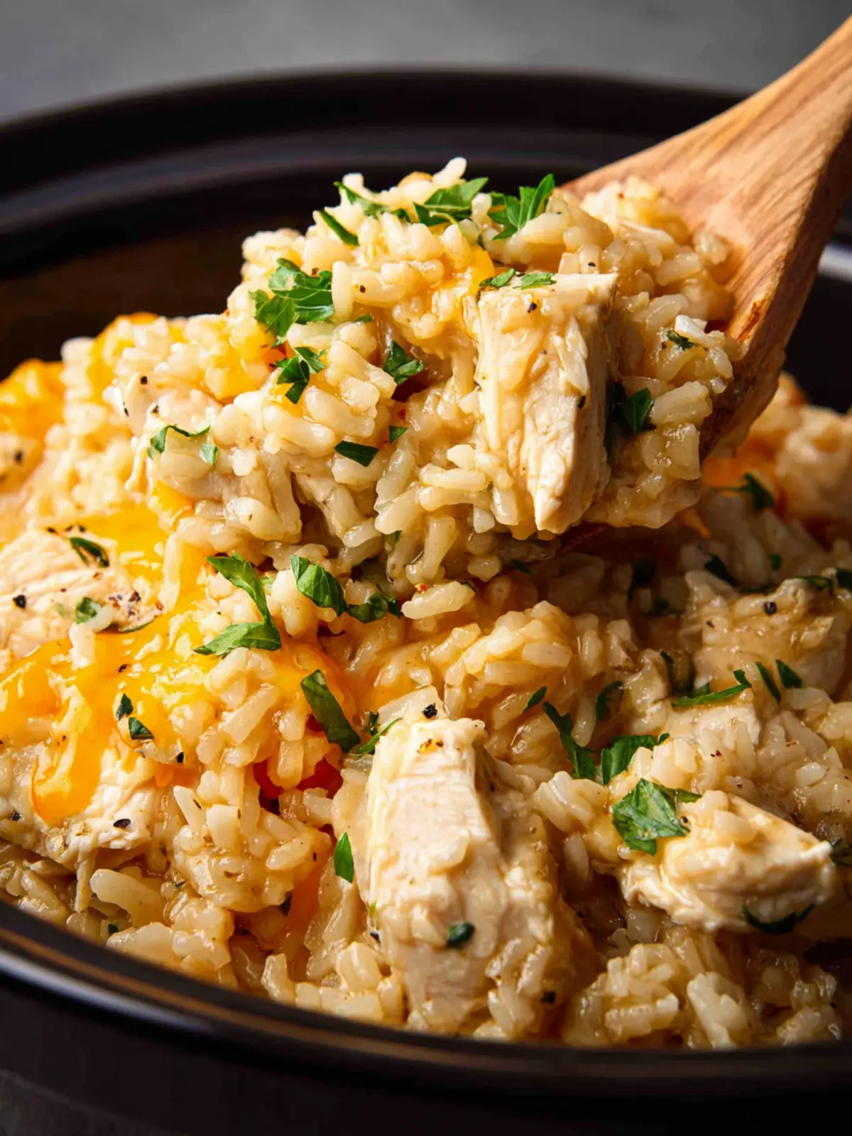 Slow Cooker Chicken and Rice First Image
