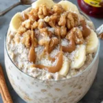 Creamy Gingerbread Overnight Oats, Dietitian Recipe First Image
