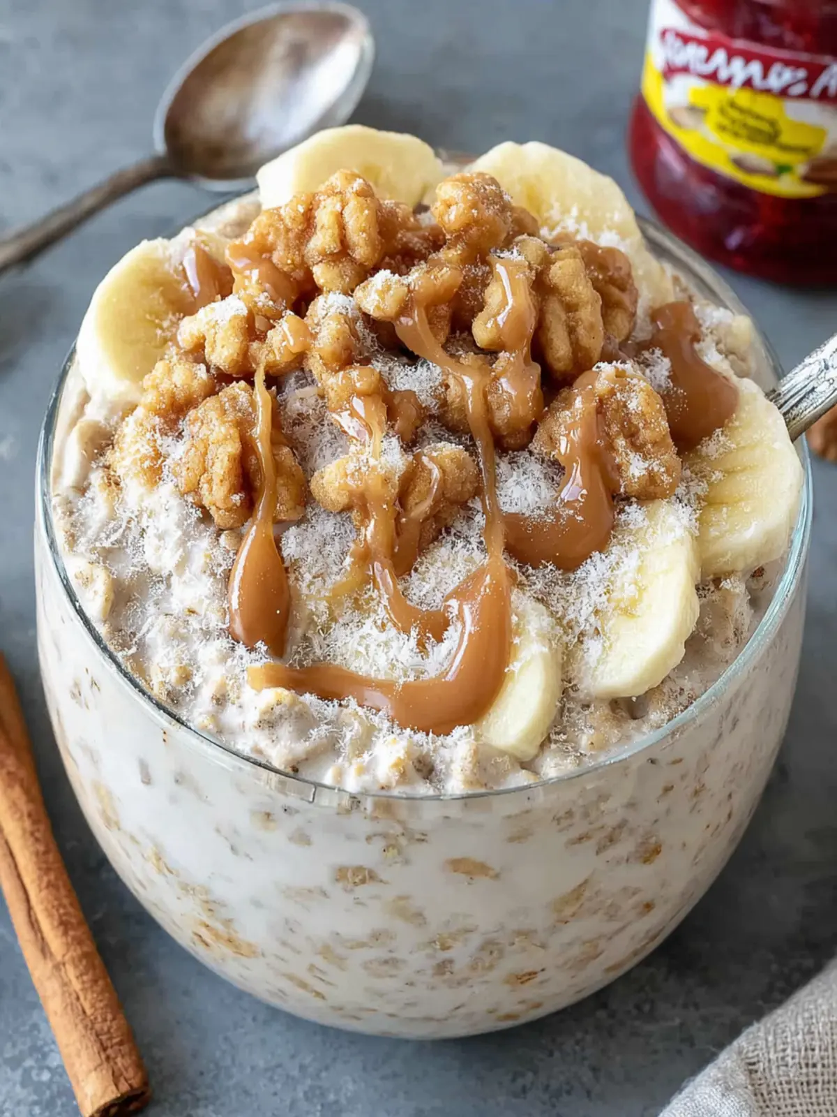 Creamy Gingerbread Overnight Oats, Dietitian Recipe First Image