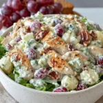 Easy Cranberry Pecan Chicken Salad (High Protein) First Image