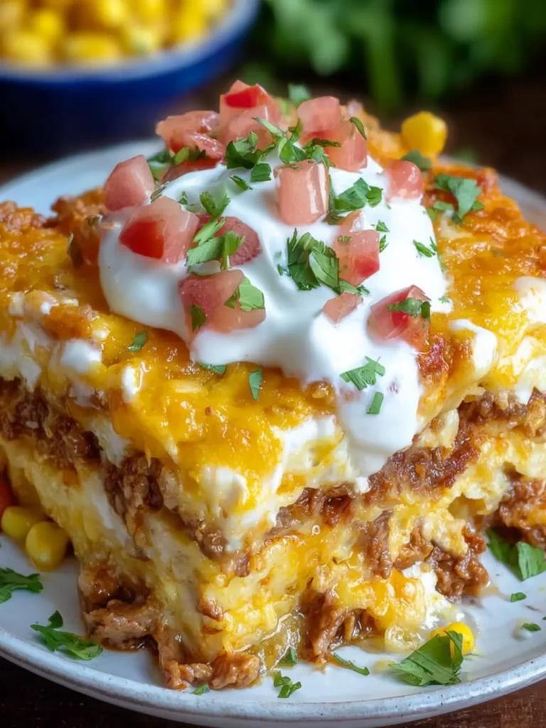 Mexican White Trash Casserole First Image