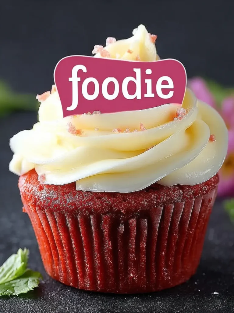 Crumbl Copy Cat Red Velvet Cupcake Cookies You Can’t Resist First Image