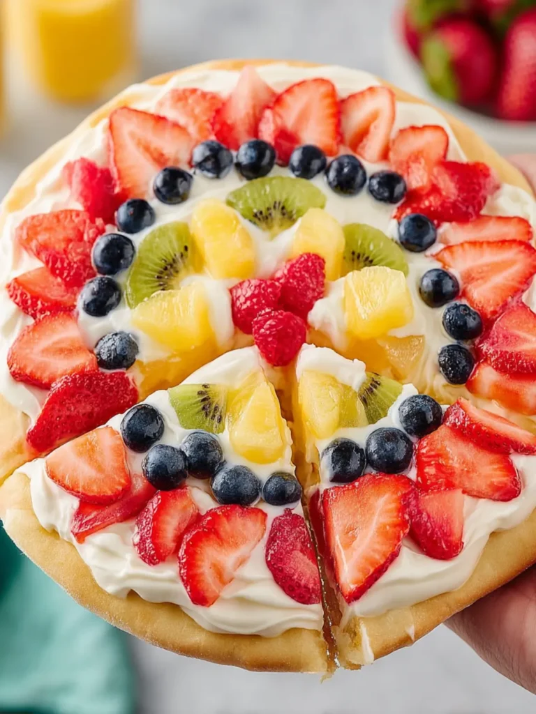 Easy Fruit Pizza First Image