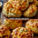 Ham and Cheese Butter Biscuits First Image