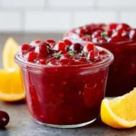 Easy Cranberry Orange Sauce First Image