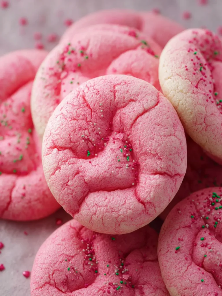 Valentines Day Pink Velvet Cookies Recipe for Love First Image