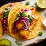 Beer Battered Fish Tacos First Image