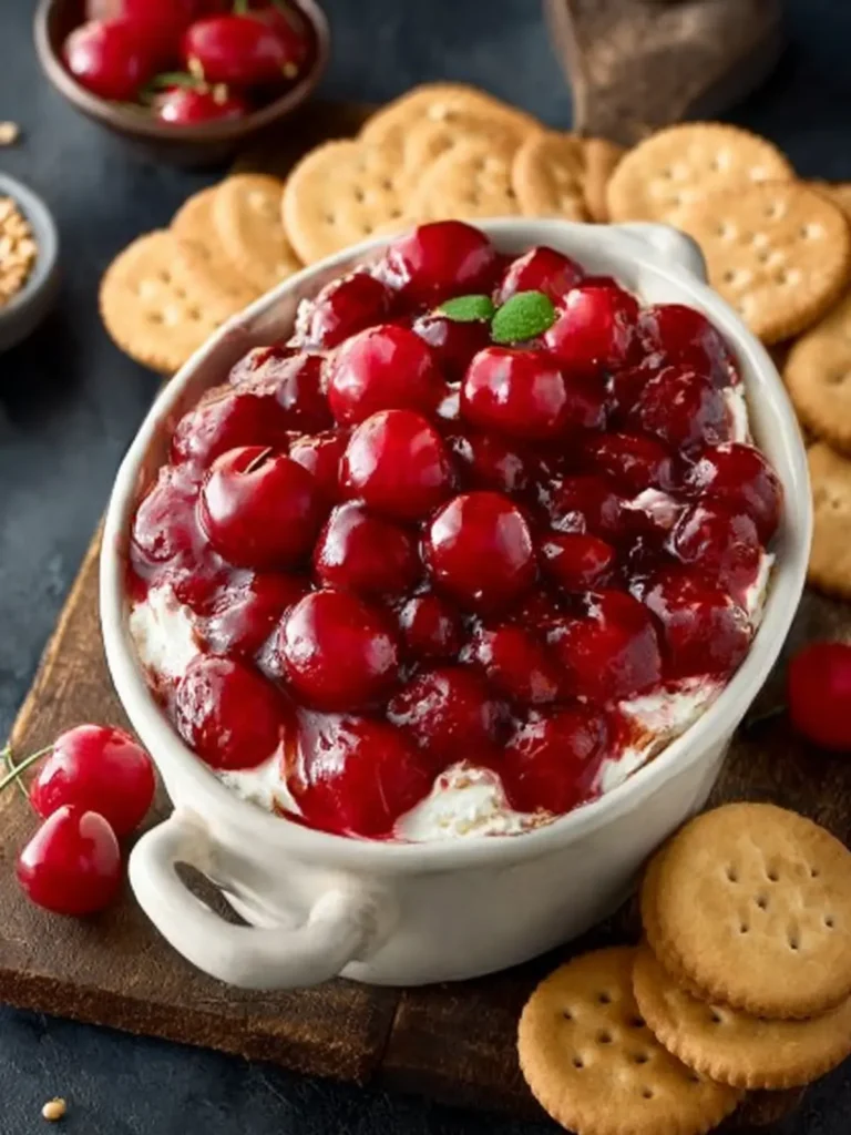 Cherry Cheesecake Dip First Image