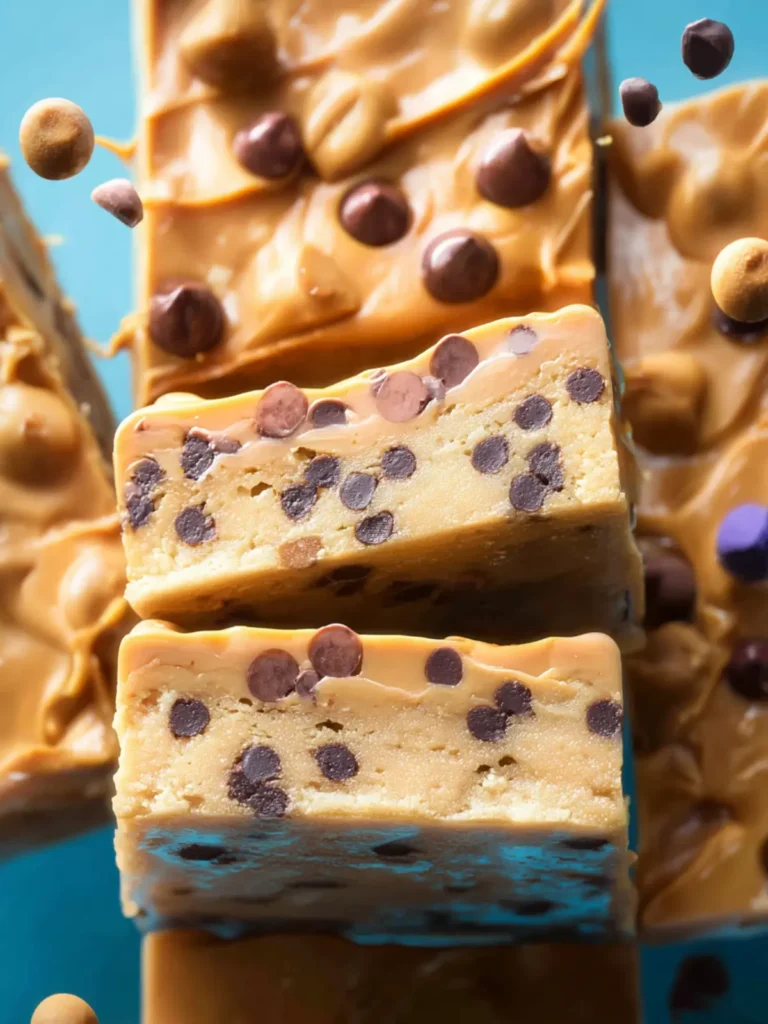 No Bake Cookie Dough Bars First Image