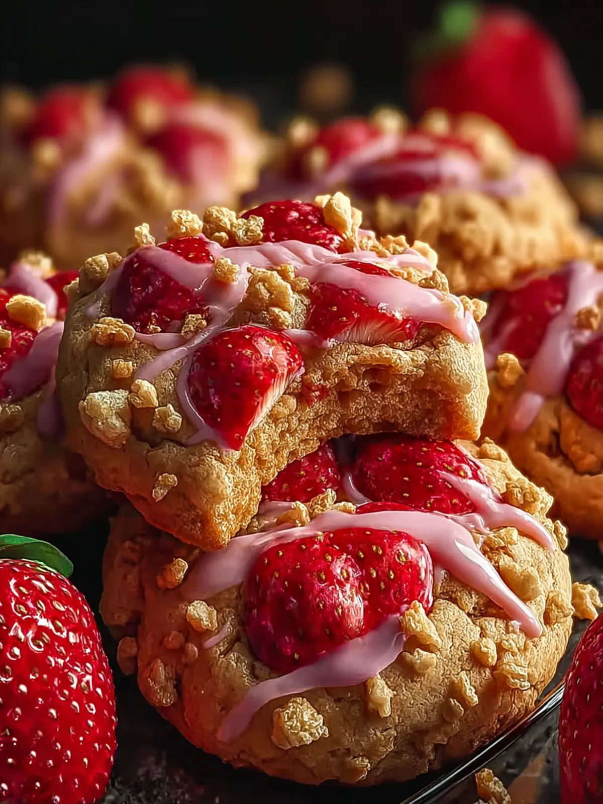 Strawberry Crunch Cookies: An Amazing Ultimate Recipe You’ll Love First Image