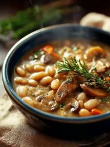 Comforting White Bean Mushroom Stew Recipe to Savor First Image