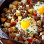 Leftover Prime Rib Hash Skillet First Image