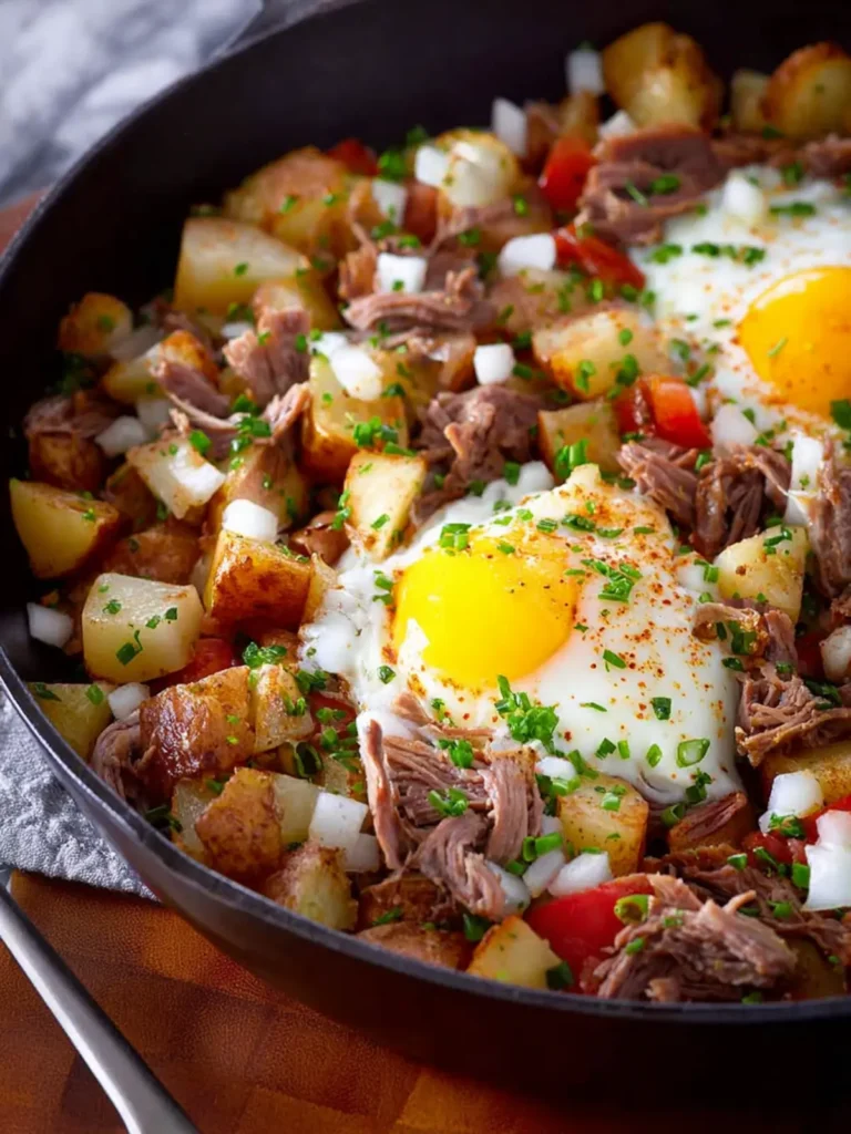 Leftover Prime Rib Hash Skillet First Image