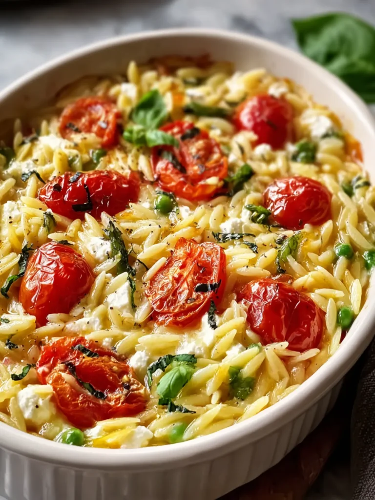 Irresistible Baked Feta Orzo Recipe You’ll Love First Image