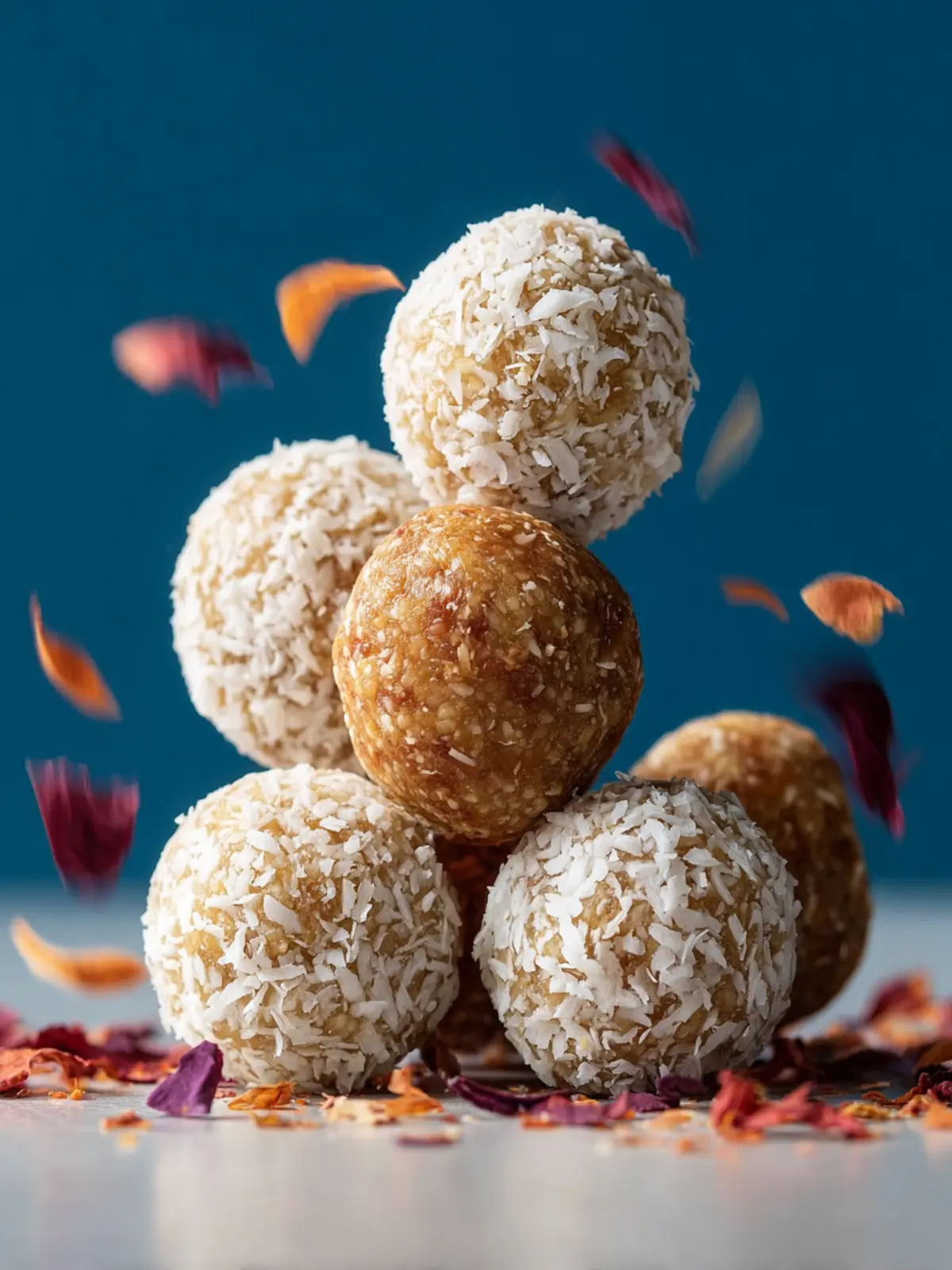 No-Bake Cashew Coconut Balls First Image