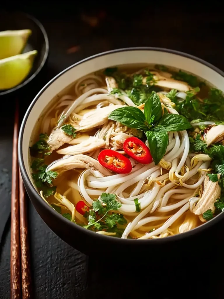 Authentic Vietnamese Chicken Pho Noodle Soup: An Incredible Ultimate Recipe First Image