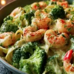 Broccoli Shrimp Alfredo: A Delicious Creamy Recipe First Image
