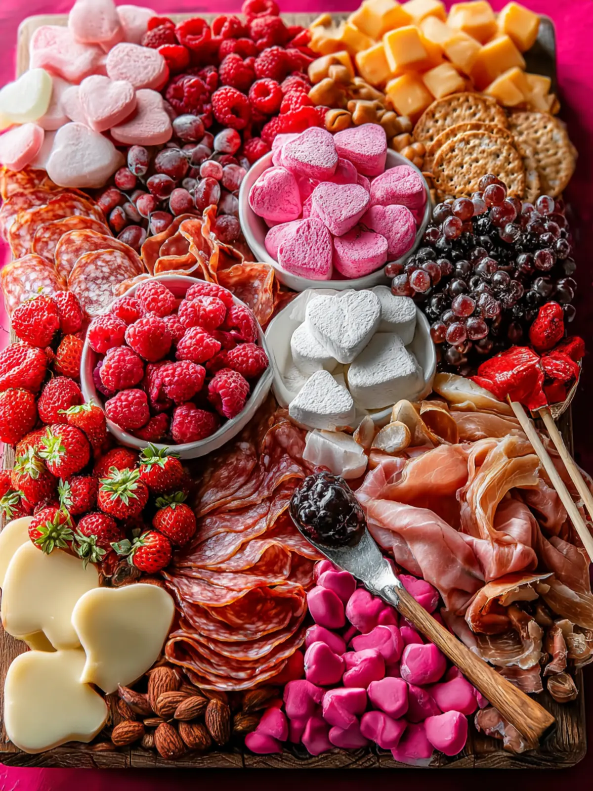 Irresistible Valentine’s Day Charcuterie Board Ideas First Image