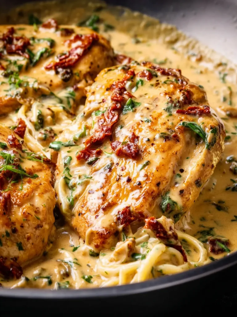 Creamy Tuscan Chicken First Image