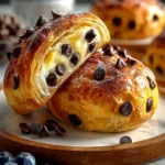 Heavenly Chocolate Chip Vanilla Custard Brioches Recipe First Image