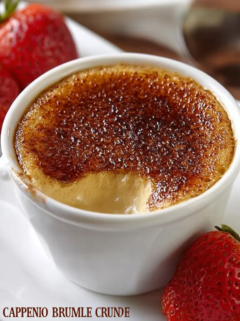 Cappuccino Crème Brûlée First Image