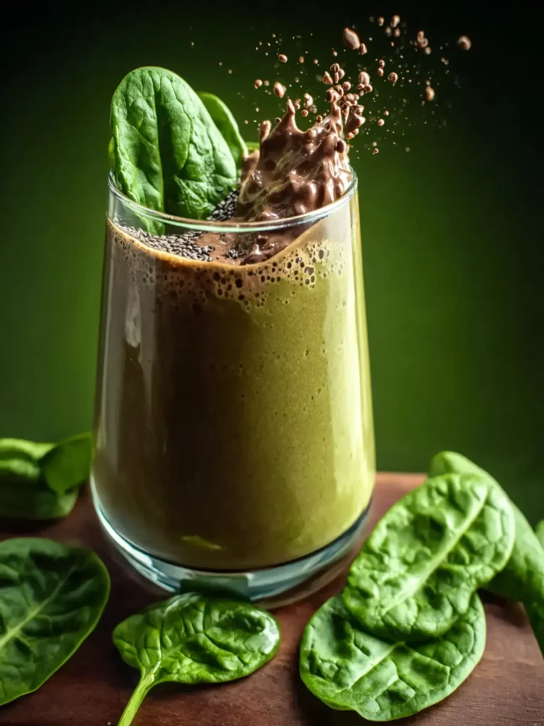 Chocolate Spinach Smoothie: An Amazing Ultimate Recipe First Image