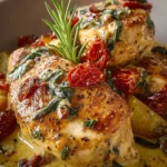 Crockpot Tuscan Chicken First Image