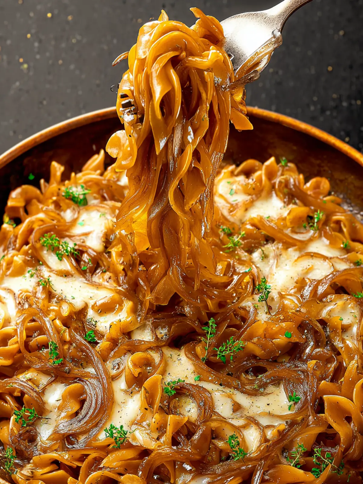 French Onion Pasta: Irresistibly Cheesy Comfort Food Delight