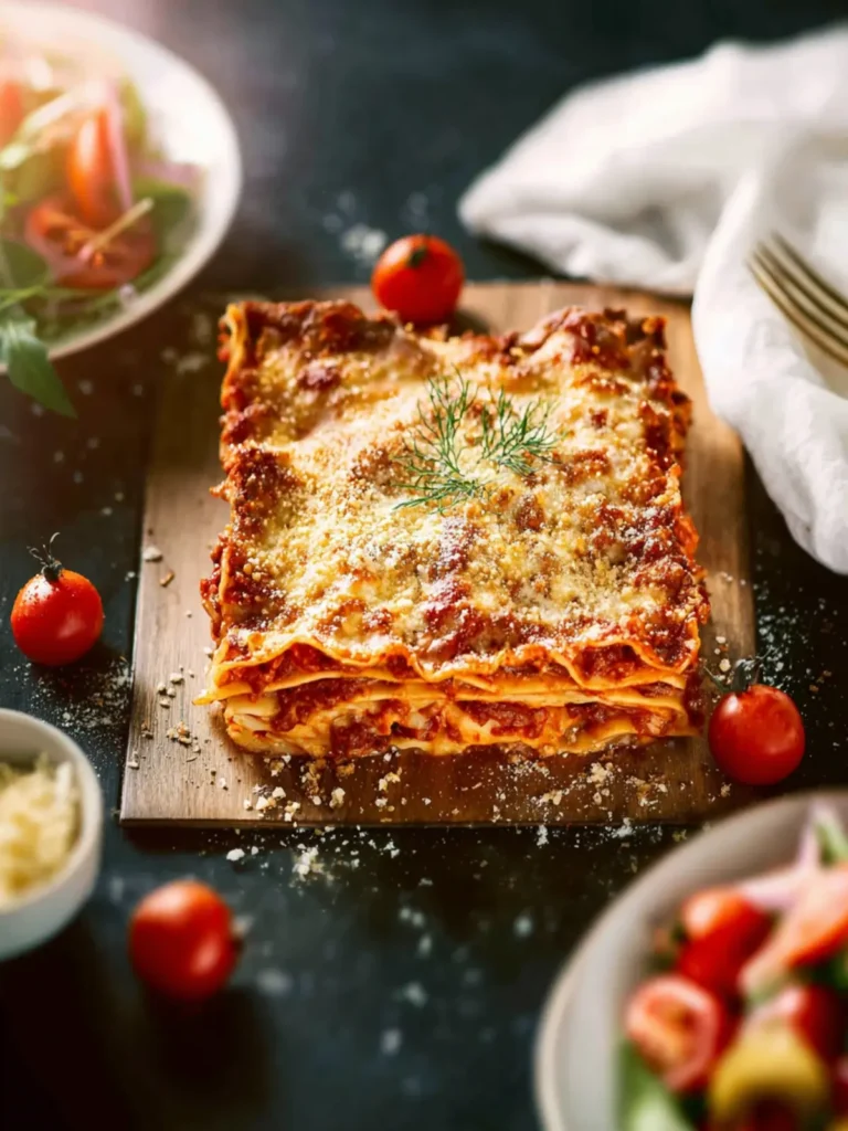 Homemade Lasagna First Image