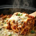 Slow Cooker Beef Lasagna First Image