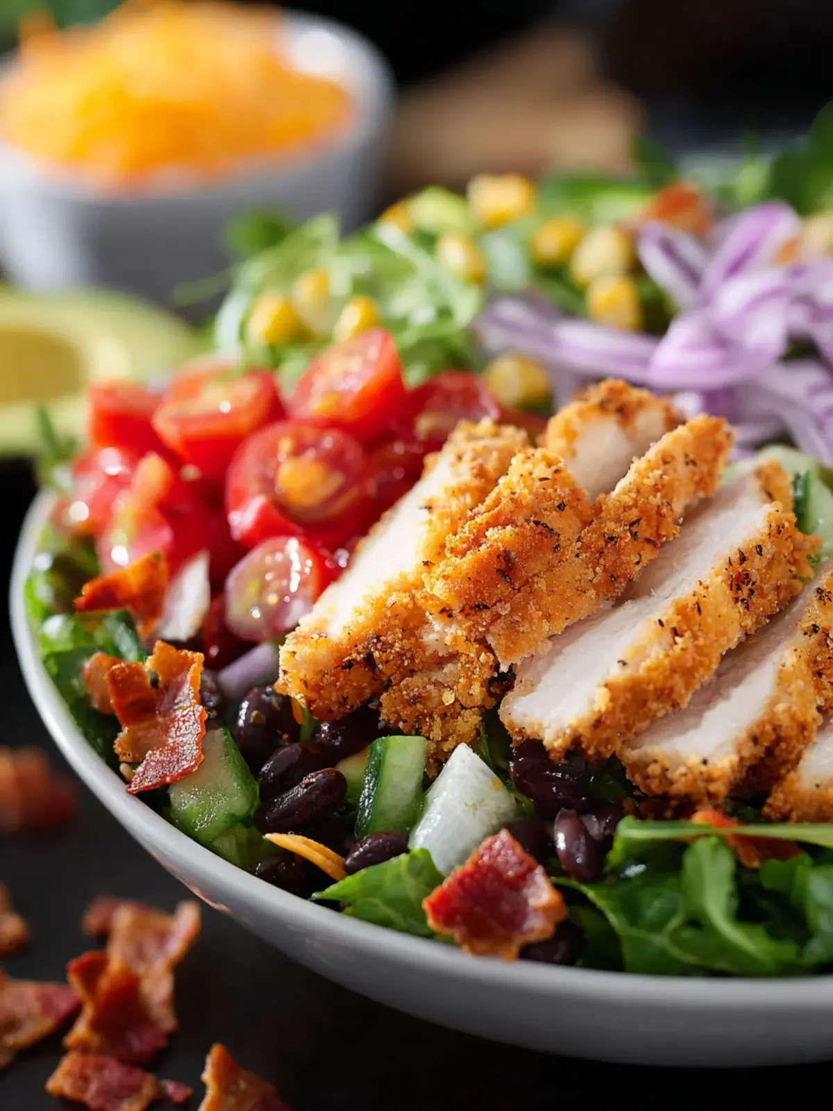 Southwest Crispy Chicken Salad First Image