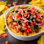 Taco Dip with Ground Beef First Image