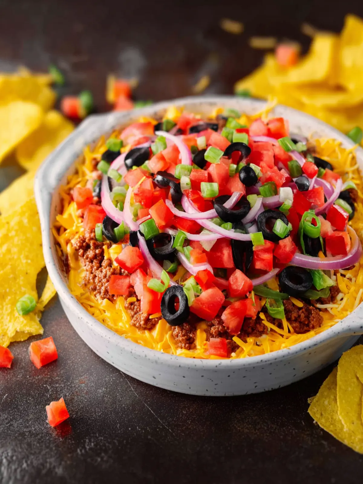 Taco Dip with Ground Beef First Image