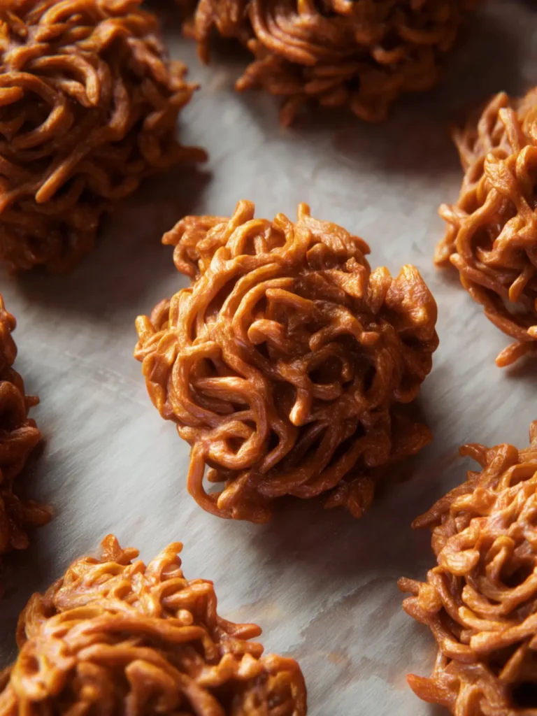 3 Ingredient Haystack Cookies with Chow Mein Noodles First Image