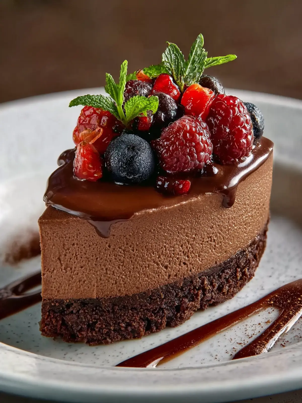 Chocolate Mousse Cake First Image