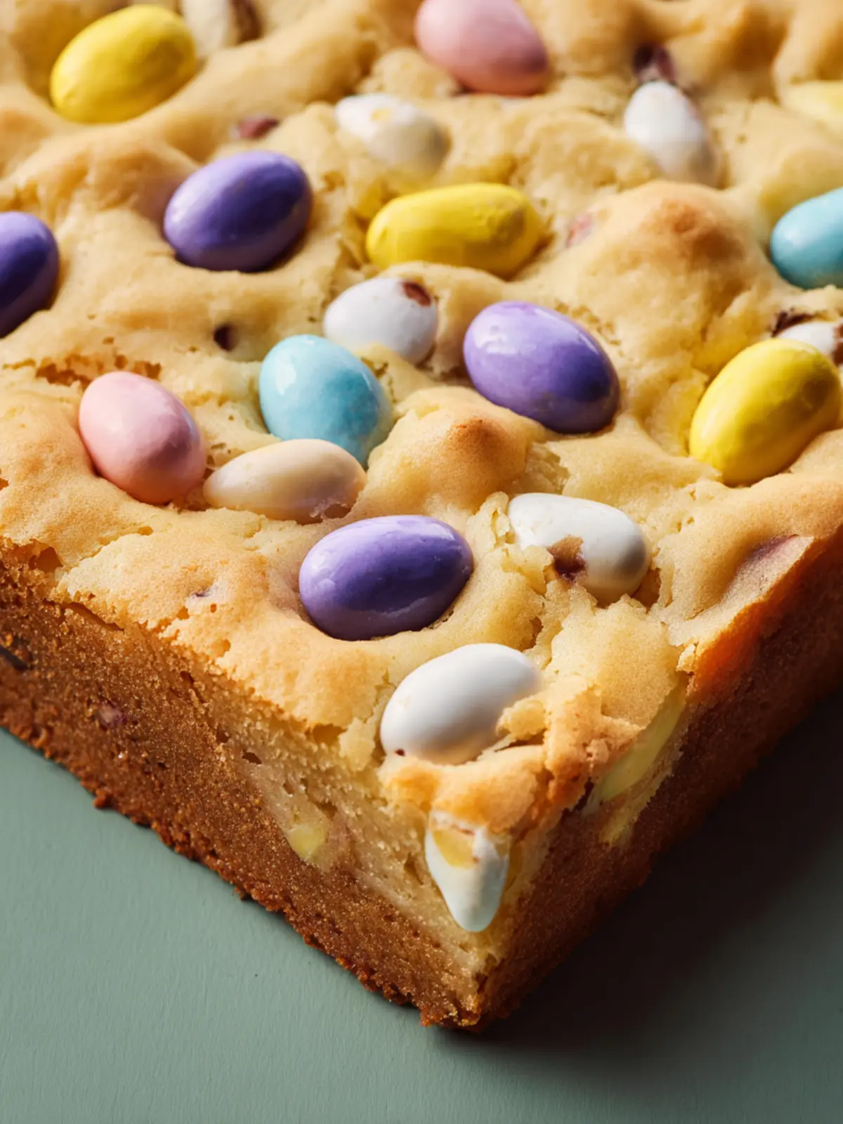 Easter Cadbury Mini Eggs Blondie Recipe First Image