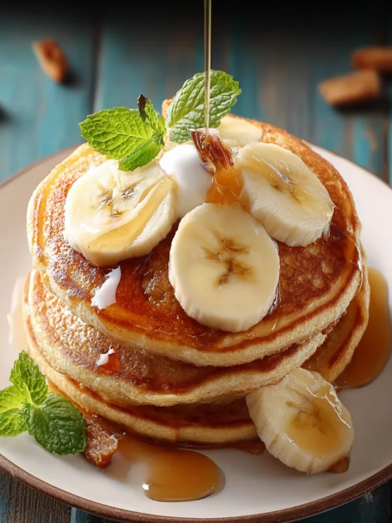 Easy Banana Pancakes With A Biscuit Mix First Image