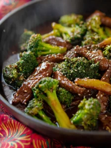 Fast and Saucy Beef and Broccoli First Image